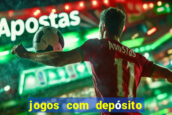 jogos com depósito de 50 centavos